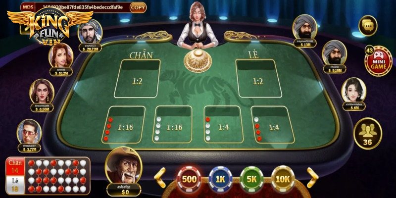 Cách chơi Xóc Đĩa tại Kingfun đơn giản cho tân binh