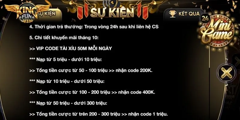 Chương trình ưu đãi hot cho tựa game tài xỉu online